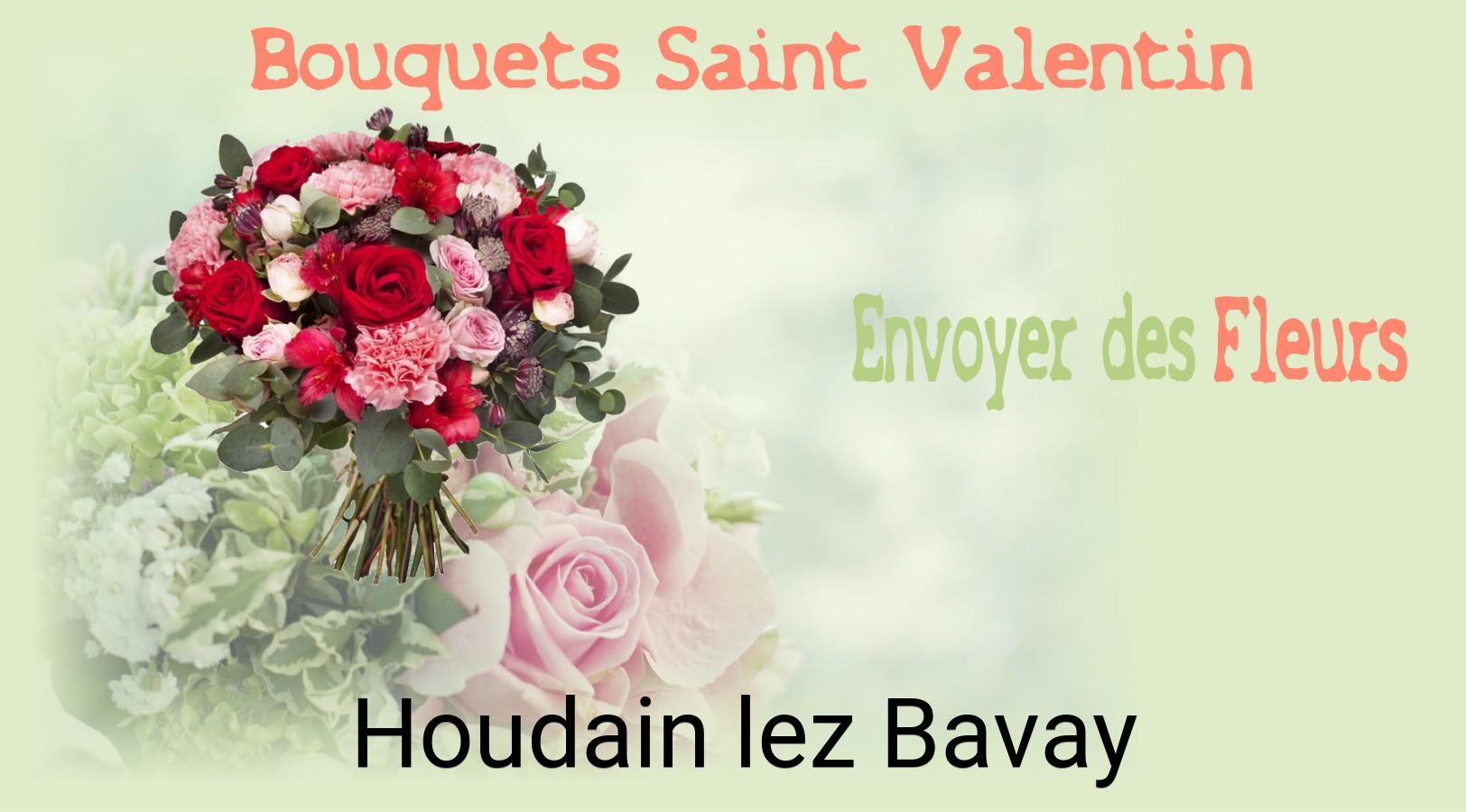 Roses de Saint-Valentin livrées à Houdain-lez-Bavay